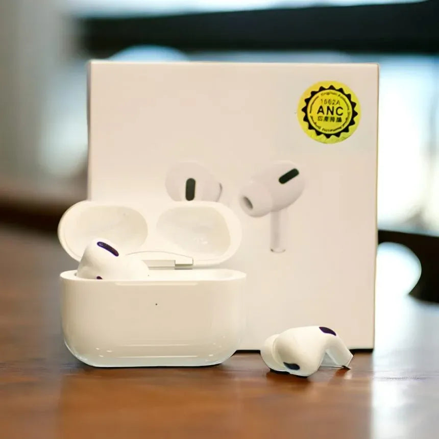 Airpods Pro 2nd Generation Wireless Earbuds With Bluetooth 5.0, Buzzer And Volume Control
