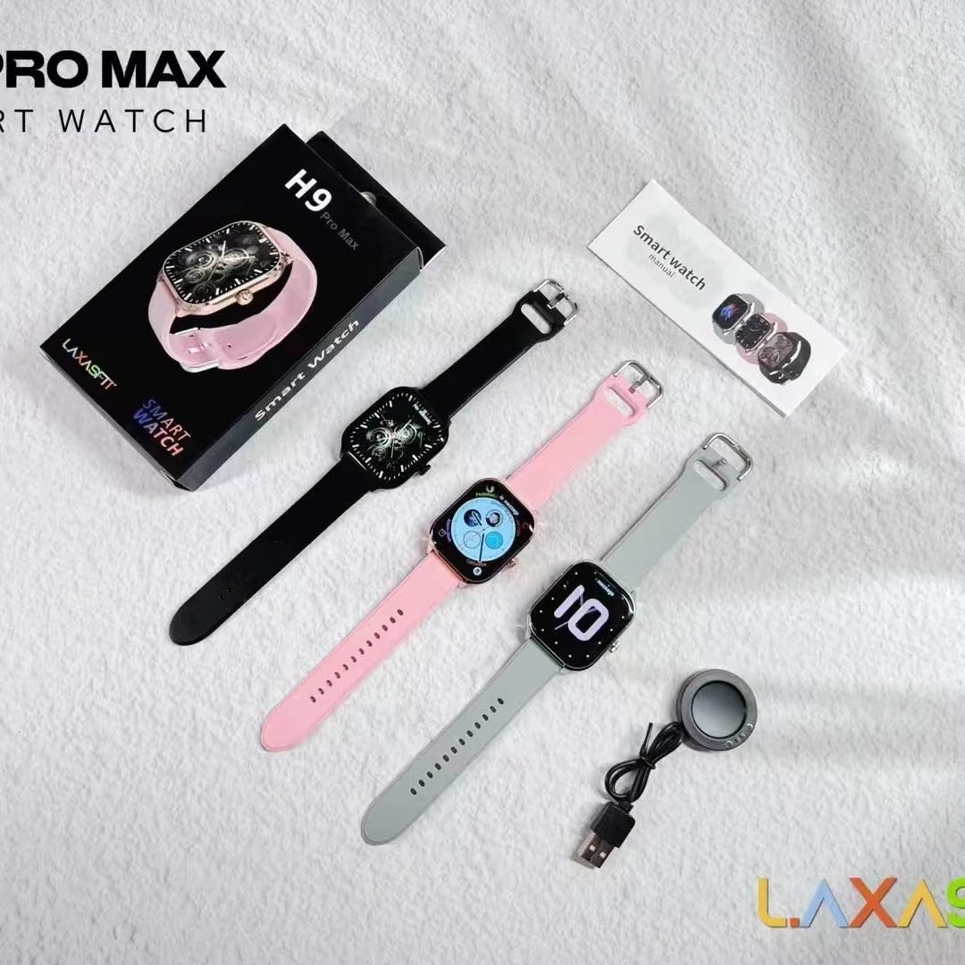 H9 Pro Max Fashion Smartwatch Waterproof Bt Calling T900 ultra Smart Watch for Men Women