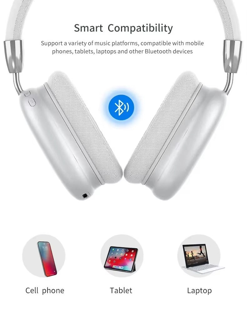 P9 PRO MAX Tws Strong Bass Headsets Earbuds Type-c Earphone Subwoofer Cheap P9 PRO MAX Wireless Headphones