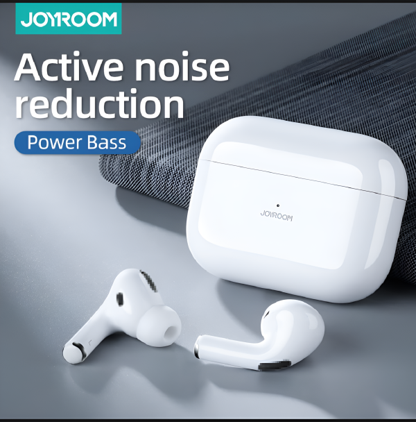 Joyroom Airpods Pro 2 – Wireless Bluetooth Earbuds With Anc, Premium Sound, Silicone Case – Pro 2 Earbuds For Ios & Android